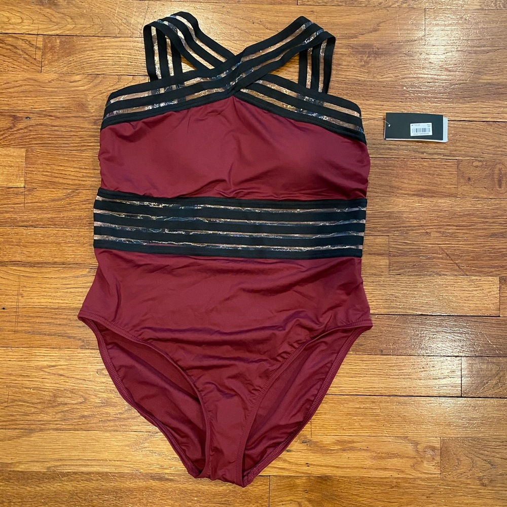 Kenneth Cole one piece swimsuit XL